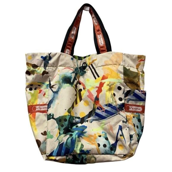 LeSportsac Artist in Residence Tomokazu Matsuyama “Splash” Watercolor Paint Tote